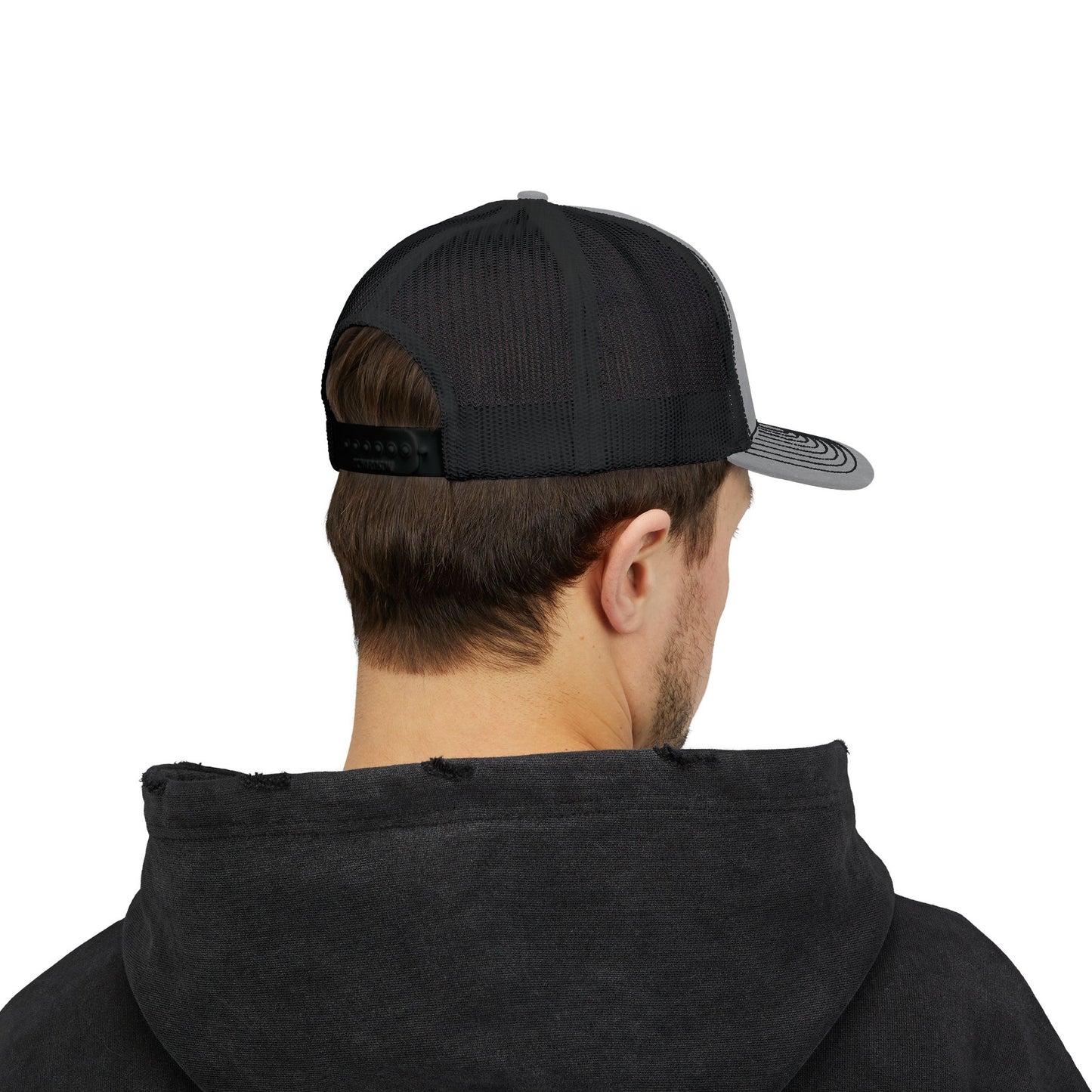 Snapback Trucker Cap - BLK STICH